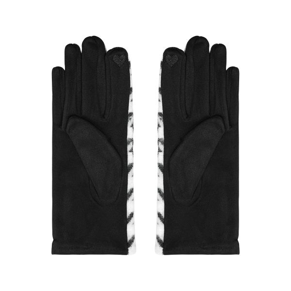 Warme Zwarte Dames Handschoenen