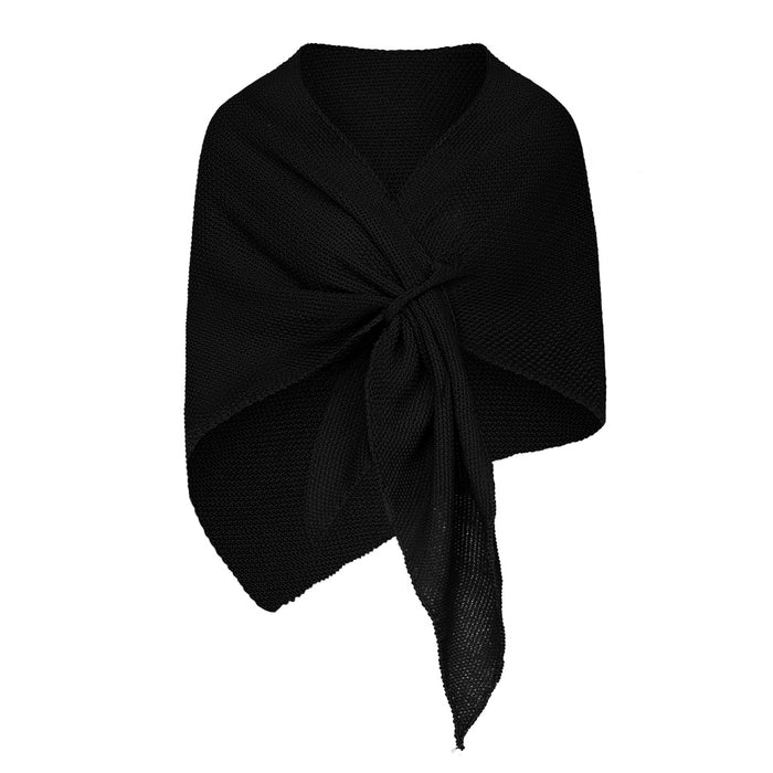 Zwarte Omslagdoek Dames