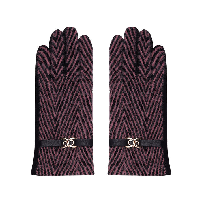 Stijlvolle handschoenen met riempje