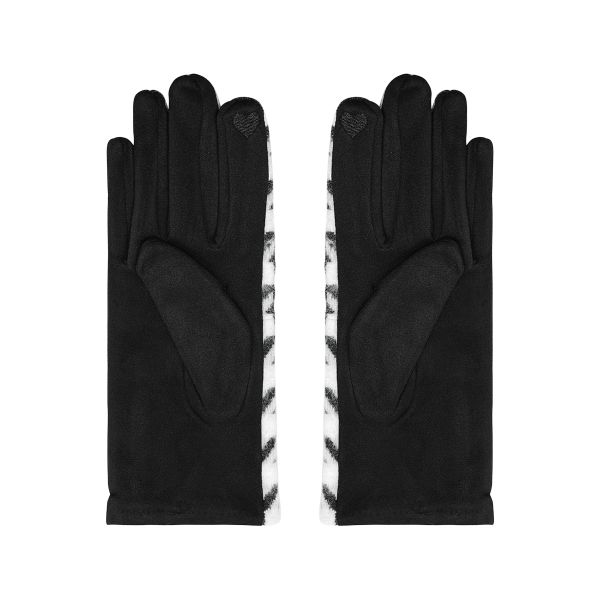 Warme Zwarte Dames Handschoenen