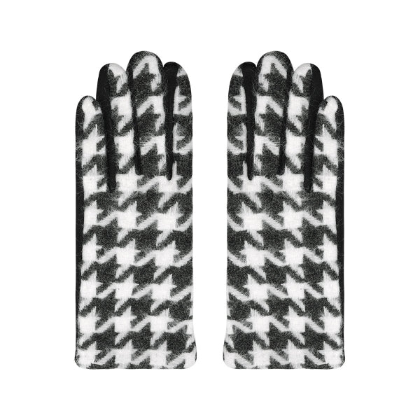 Warme Zwarte Dames Handschoenen