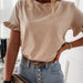 kaki t shirt dames