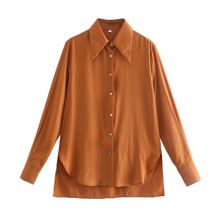 Bruine Dames Blouse