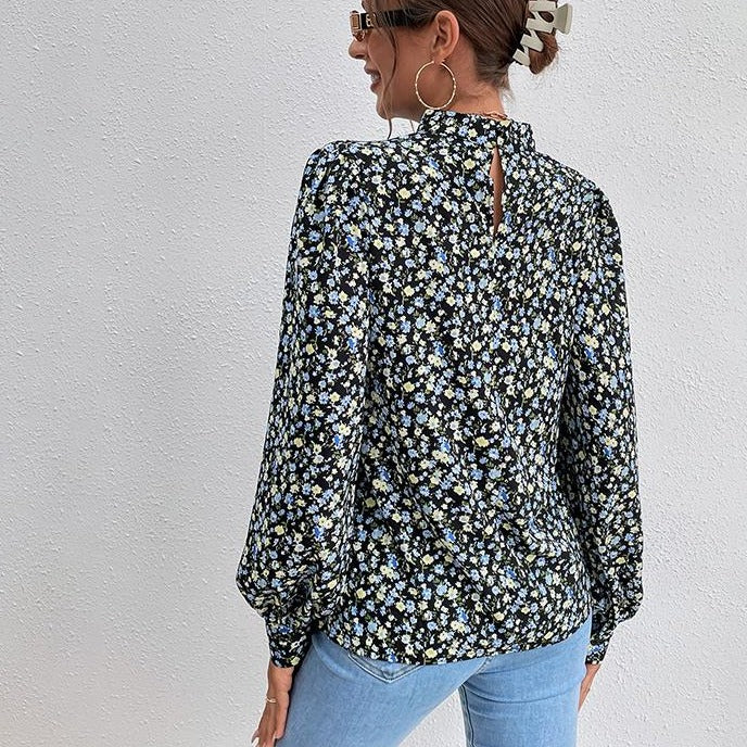 Top Met Bloemetjes Print