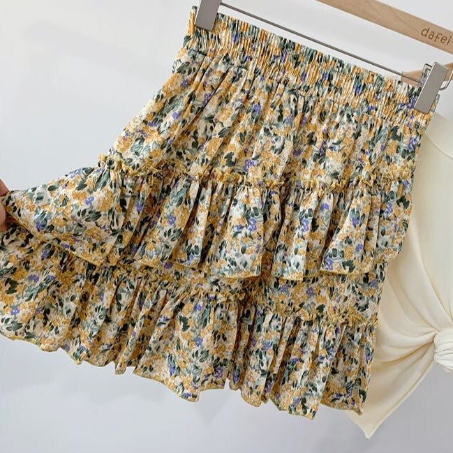 Gele Bloemen Rokken