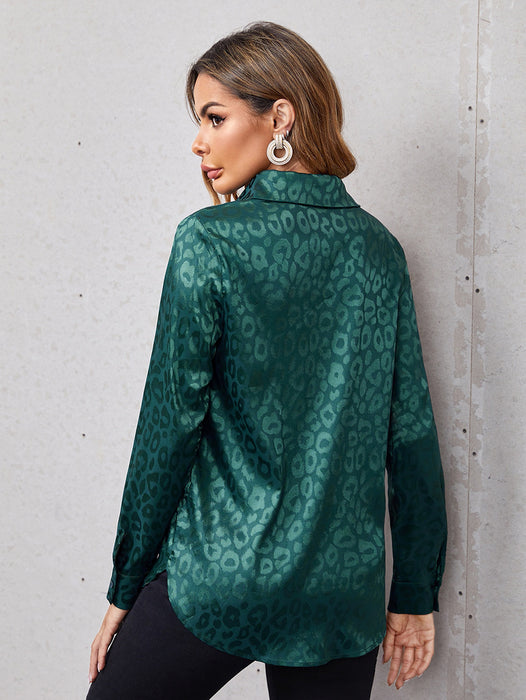 Panter Blouse Groen