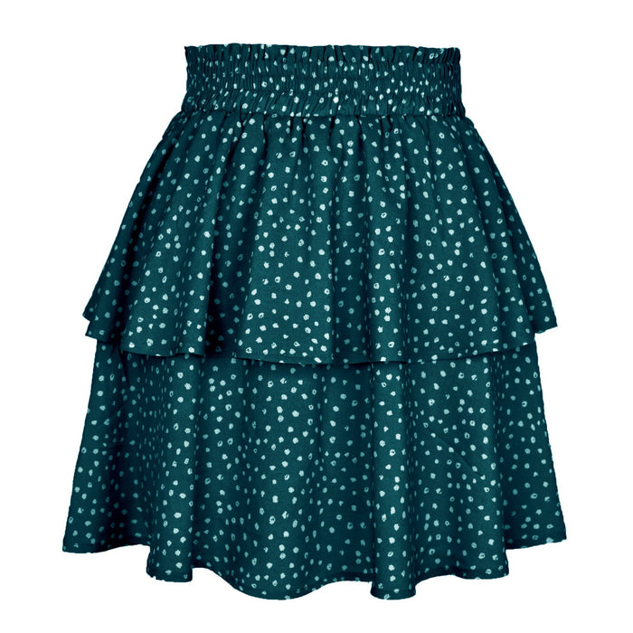 Groene Polkadot Rok